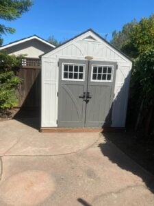 Shed Assembly in Menlo Park