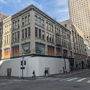 Barricade Graphic Installation in San Francisco