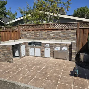Outdoor Kitchen Construction in Palo Alto